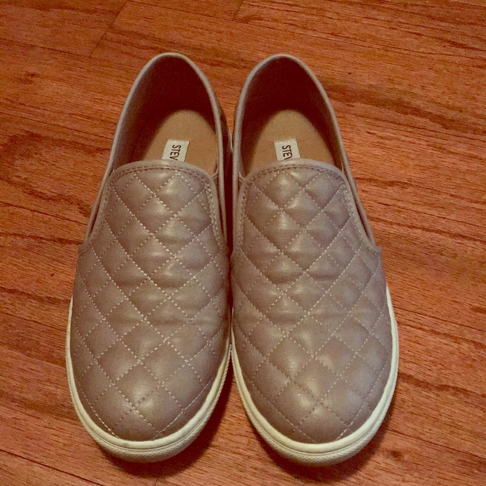 Nude Steve Madden Slip On Sneaker